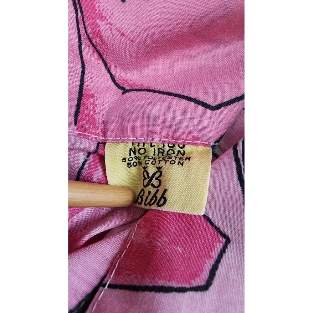 Bibb vintage pillowcase